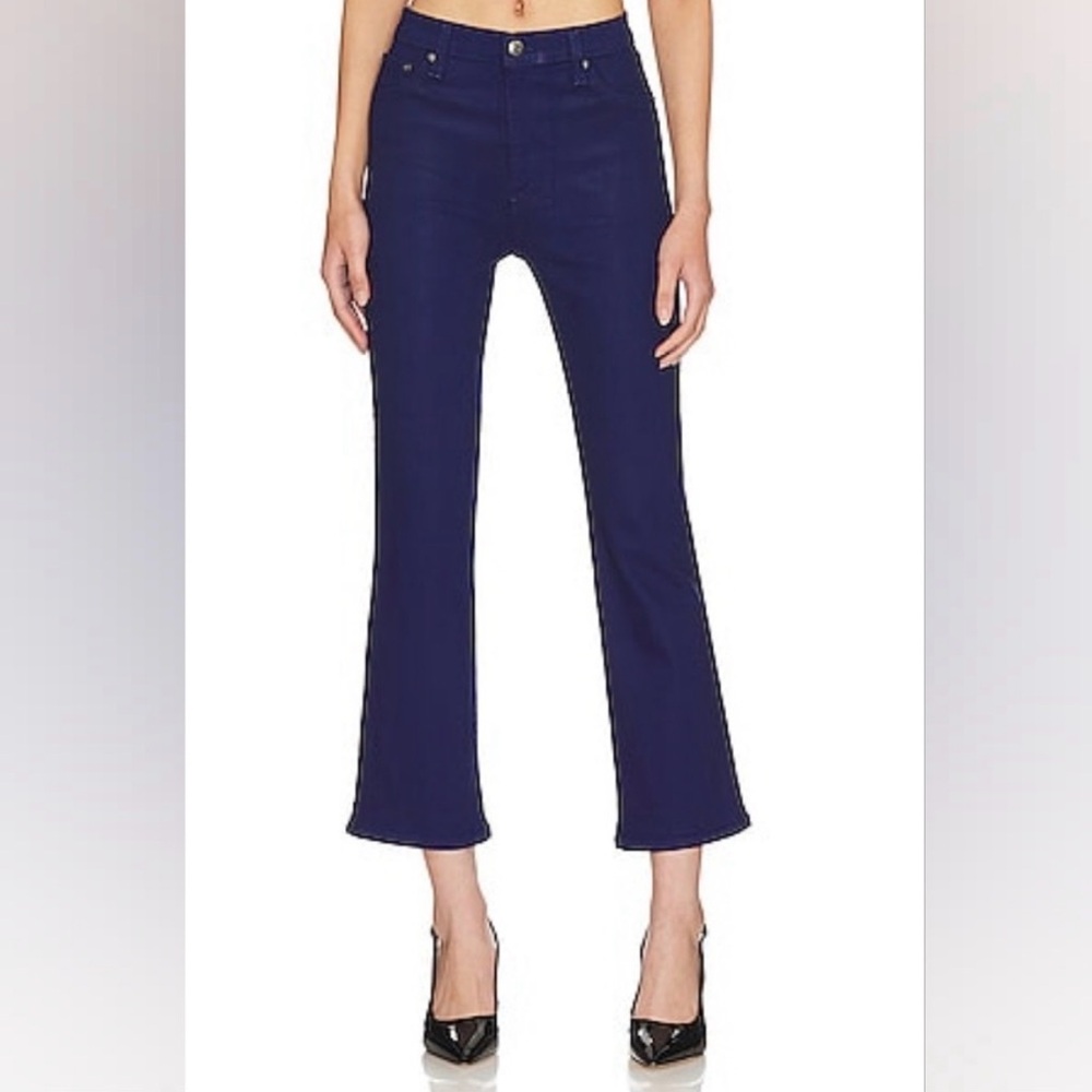 Pistola Lennon High Rise Crop Boot Color: Coated Sapphire size 26